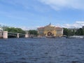 View city Ã¢â¬â¹Ã¢â¬â¹walk St. Petersburg Royalty Free Stock Photo